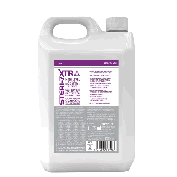 STERI-7 XTRA 5 Litre Professional RTU